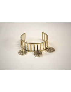 Pulsera con monedas