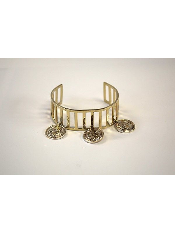 Pulsera con monedas
