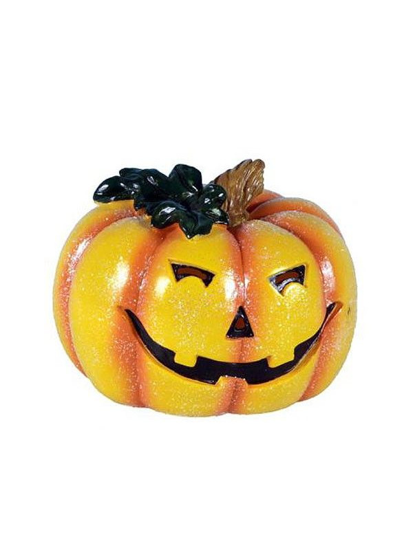 Calabaza con luz