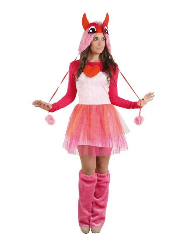 Disfraz de monstruita mujer