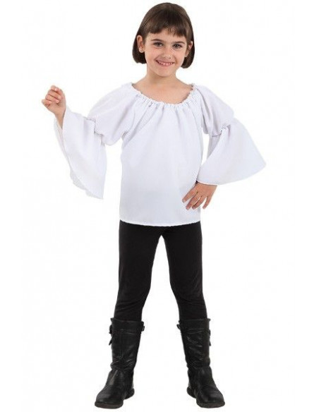 Blusa medieval para niña
