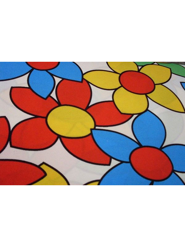 Tejido strech estampado flores