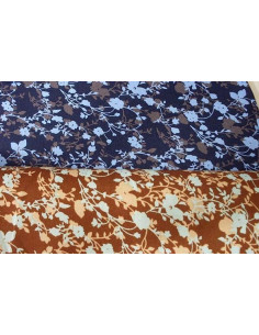 Tejido popelín riviera flores