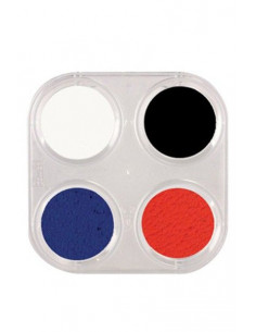 Paleta maquillaje al agua 4 colores