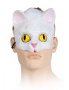 Antifaz gato blanco