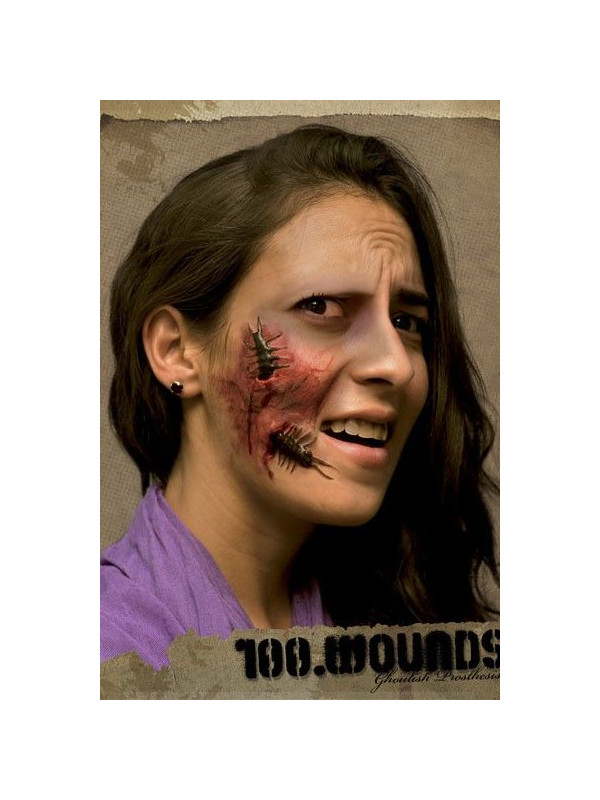 Cicatriz látex cienpies