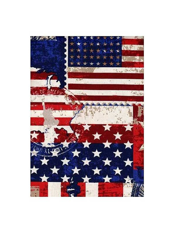 Tejido estampado EEUU