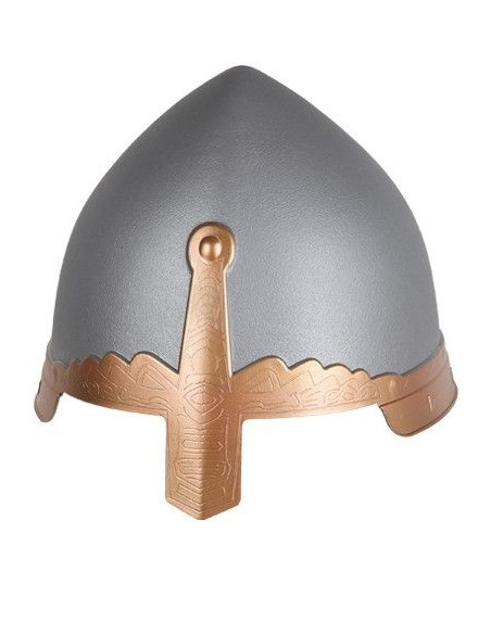 Casco medieval de combate