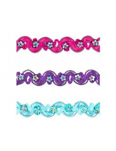 Ondulina satén lentejuela