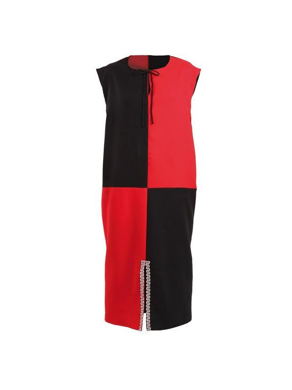 Sobrevesta medieval roja y negra