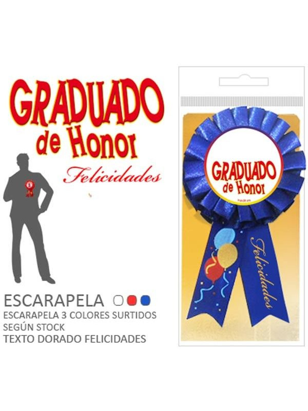 Mini escarapela Graduado