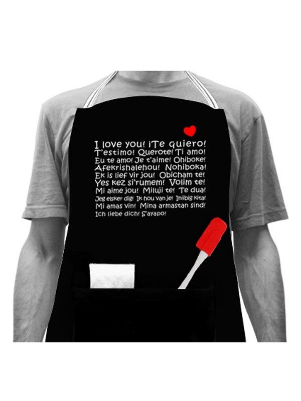 Delantal 'Te quiero'