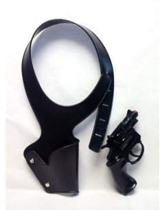 Sobaquera policía con pistola