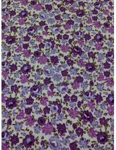 Tejido popelín riviera flor pequeña