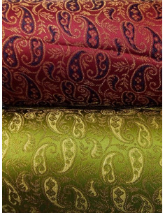 Tejido jacquard adamascado