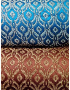 Tejido jacquard brocado damasco