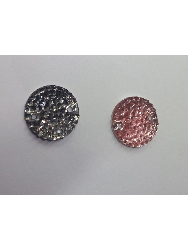 Piedra redonda de micropuntos 14mm