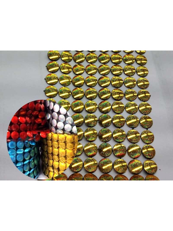 Galón tachuela círculo grande