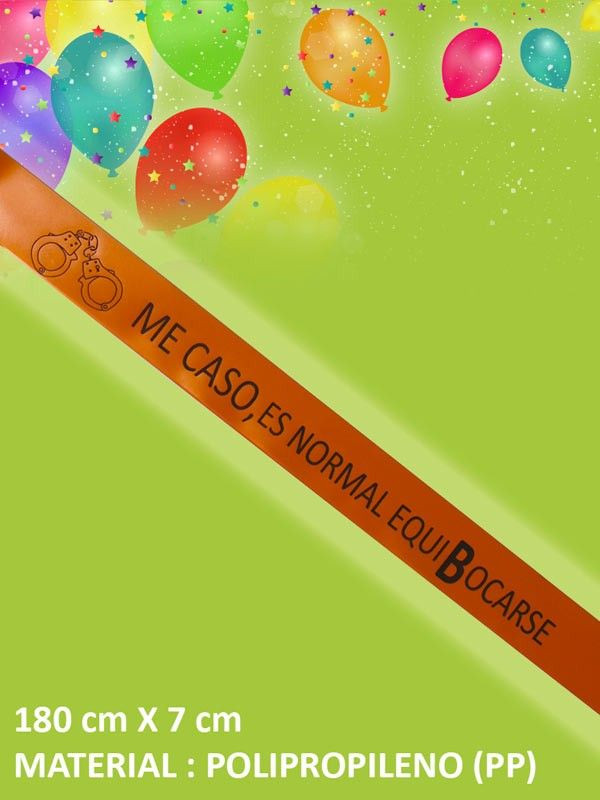 Banda despedida "Me caso, es normal equiBocarse"