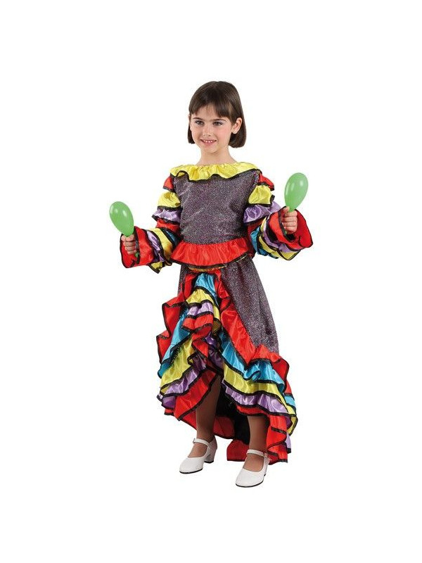 Disfraz de samba chica