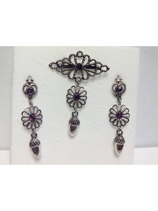 Conjunto bisutería regional infantil 5022