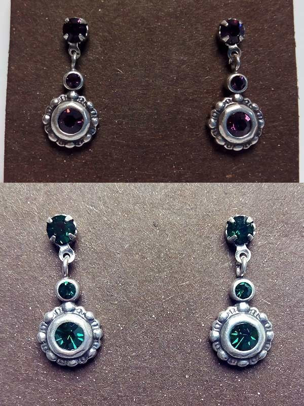 Pendientes infantiles para traje regional 4726