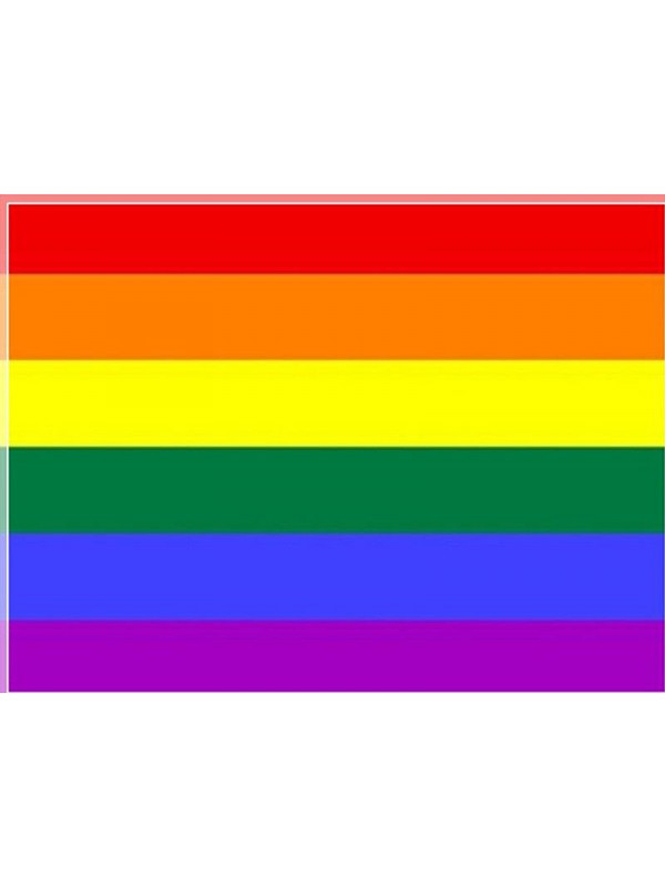 Tejido bandera gay popelín