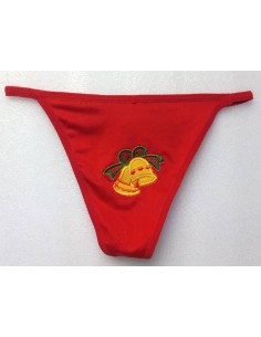 Tanga rojo para mujer
