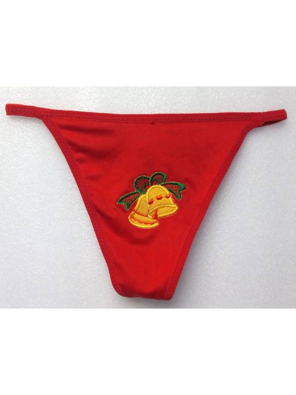 Tanga rojo para mujer
