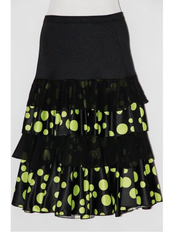 Falda andaluza cuatro volantes
