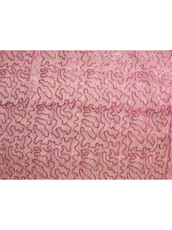 Tejido redecilla lentejuela