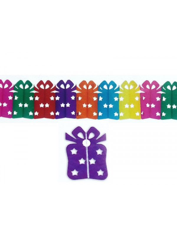 Guirnalda caja de regalos