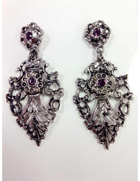 Pendientes para traje regional 16324