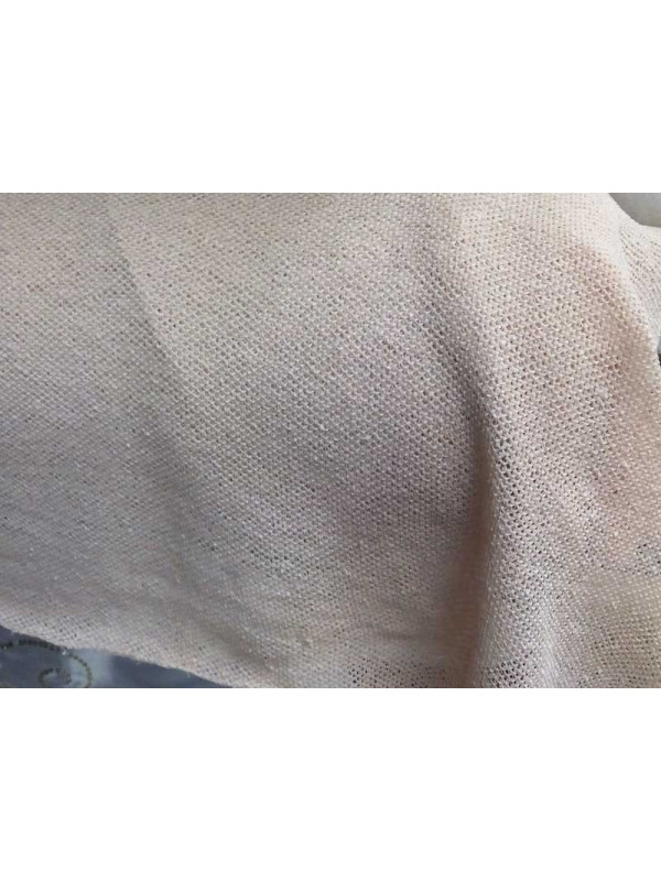 Blonda de malla salmón