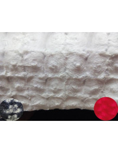 Tejido pelo formas de círculos