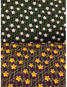 Tela patchwork de popelín estampado