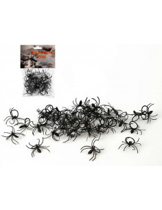 Anillo con araña negra