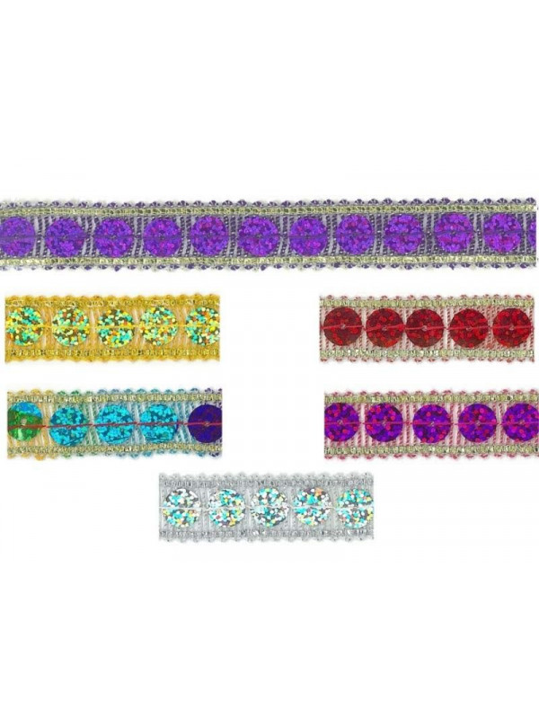 Pasamanería de lentejuela grande