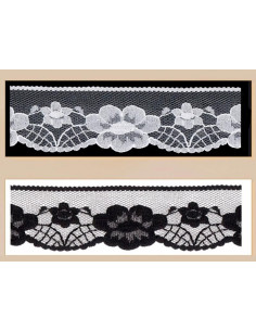 Puntilla nylon rígida