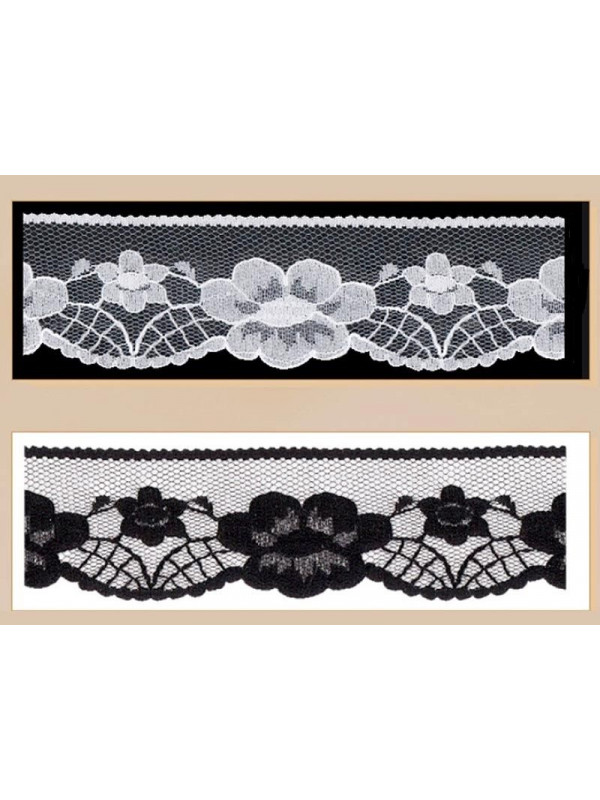 Puntilla nylon rígida