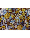 Tejido patchwork flor grande
