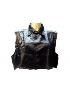 Pechero camisa negro