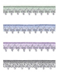 Galón metalizado nylon 46063
