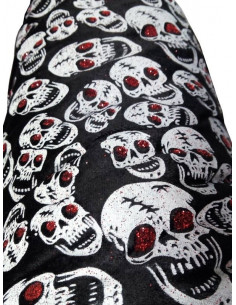 Tejido antelina calaveras
