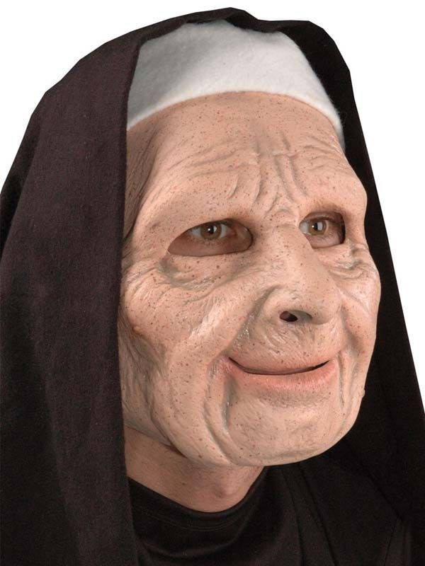Máscara Monja Cuidad de Ladrones látex