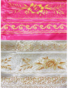 Tejido raso estampados glitter