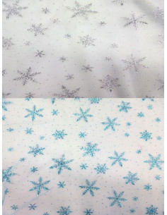 Tejido tul snow