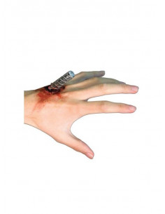 Prótesis de látex mano empalada