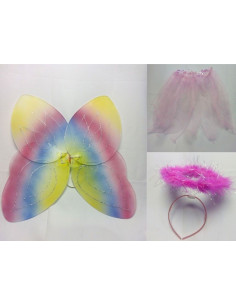 Set alas multicolor infantil