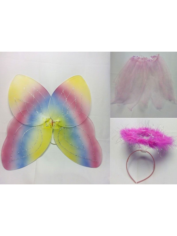 Set alas multicolor infantil